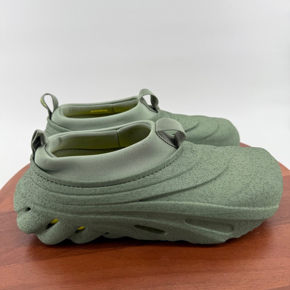 Crocs Echo Sand Storm Sage Green Sculpted Slip On Shoes 210047-308 Men 11